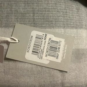 Nordstrom Gray Combo Royal Stripe Sheer Shawl NWT